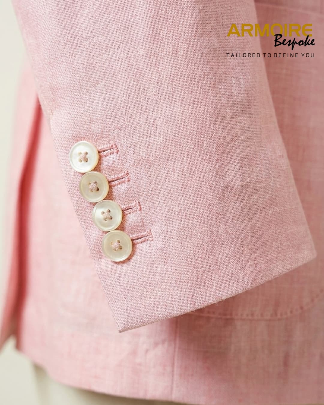 Baby Pink Linen — view 3