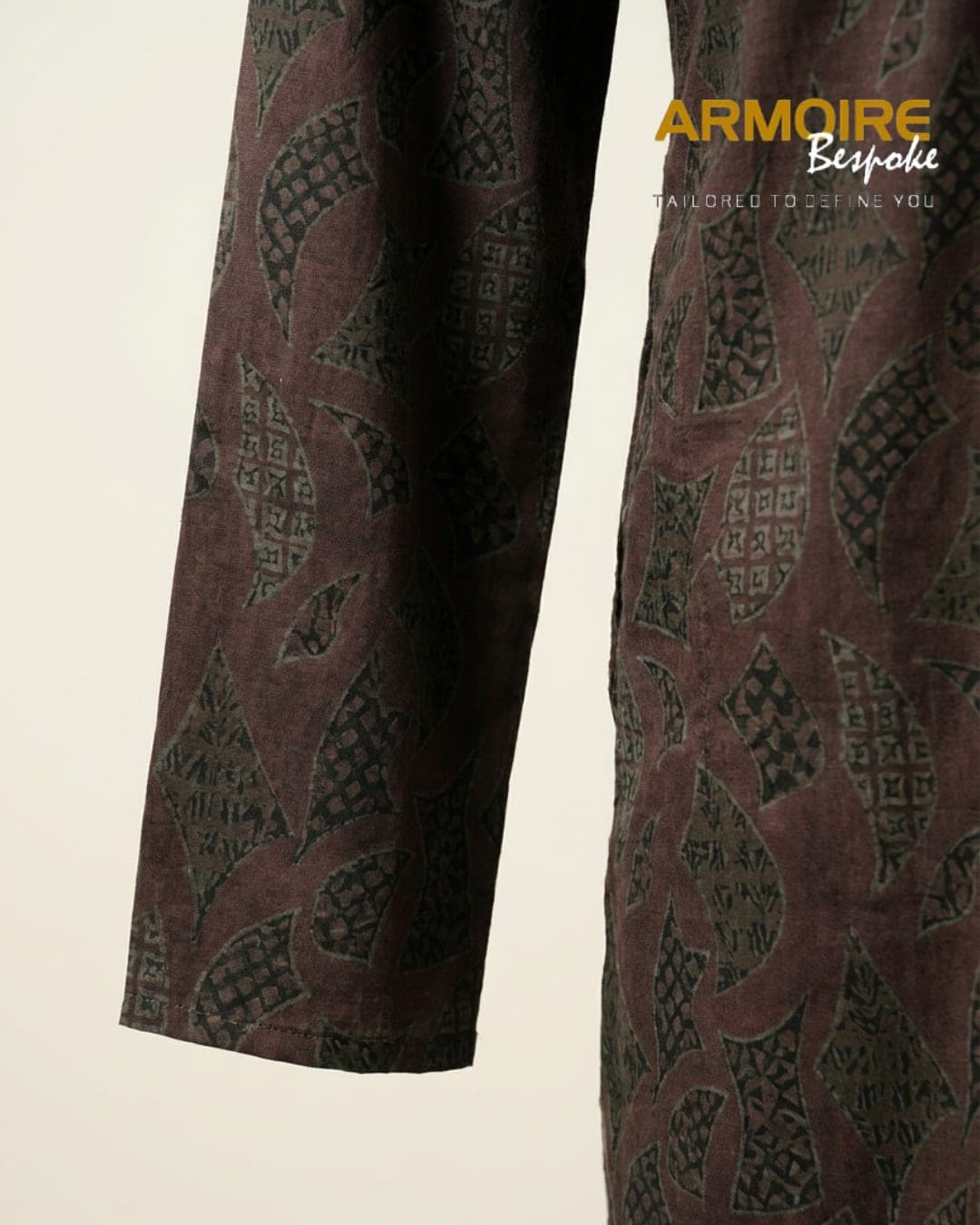 Rongin Mahogani Kurta — view 3