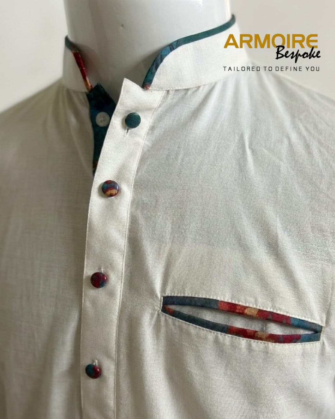Shubho Shada Kurta — view 1