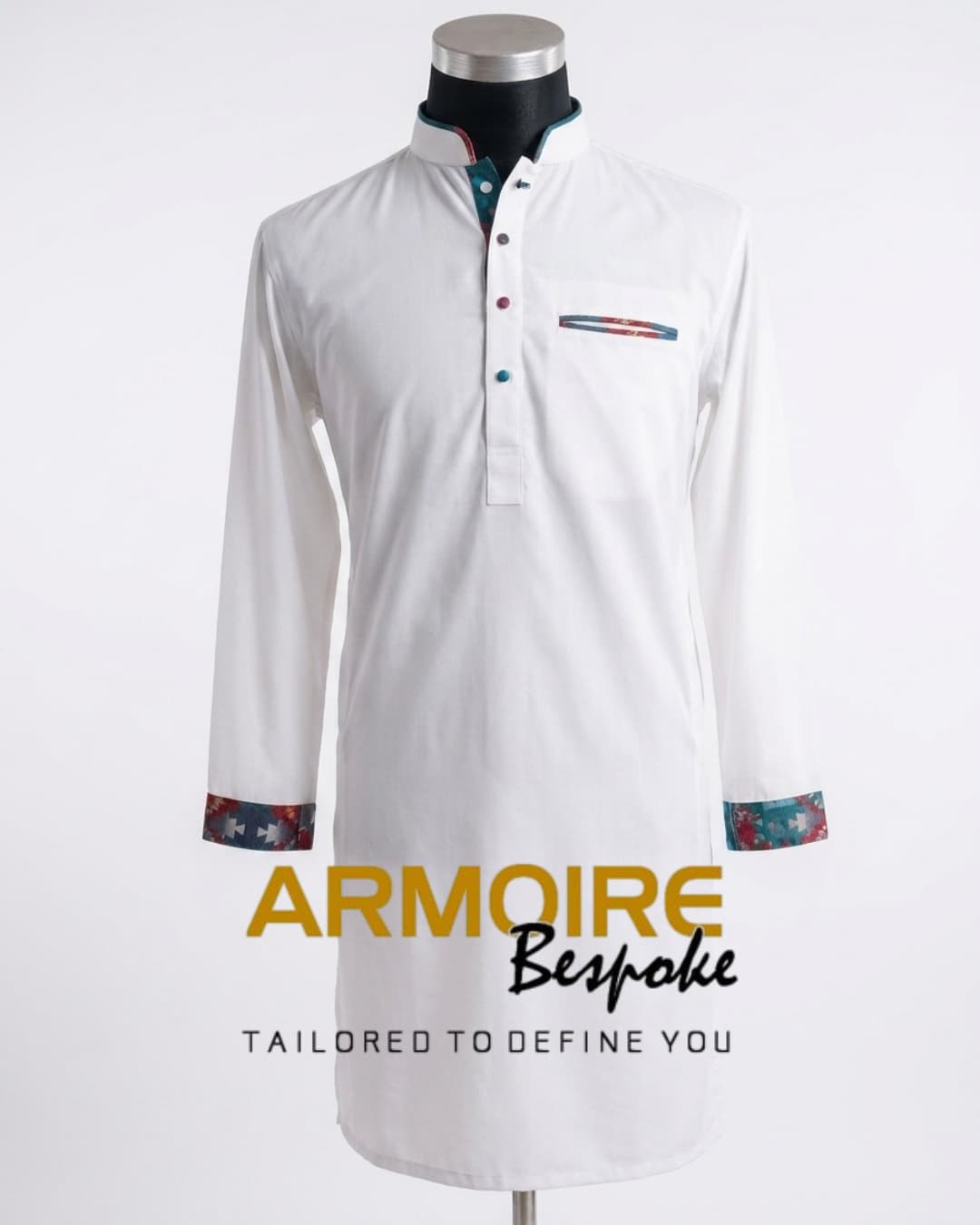 Shubho Shada Kurta – Snow White — view 1